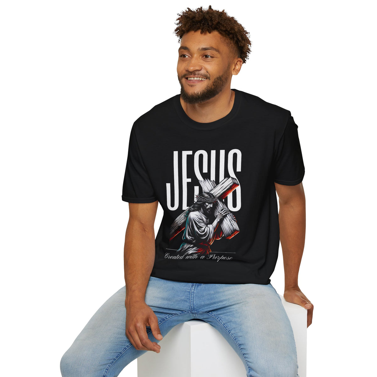 "Created With Purpose” Unisex T-Shirt - Broke & Dreamin' T-Shirts