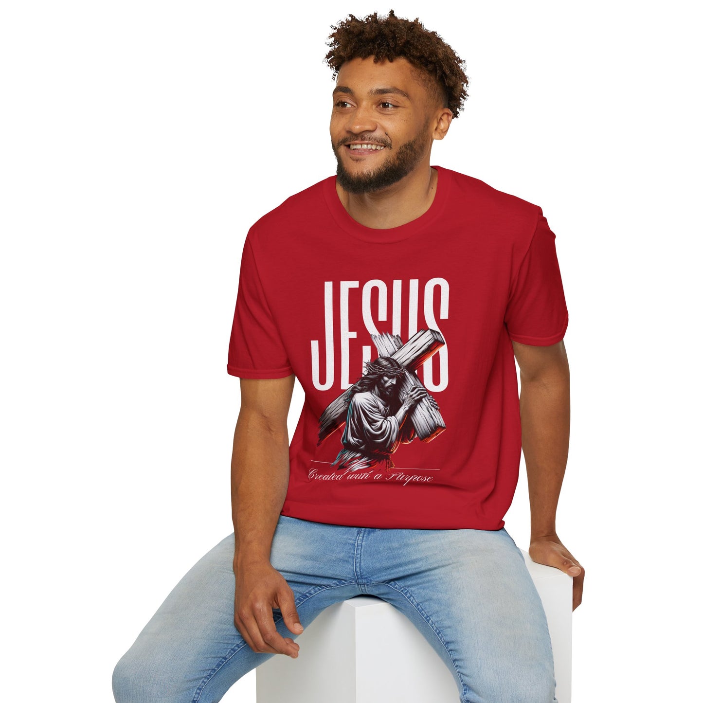 "Created With A Purpose” Unisex T-Shirt - Broke & Dreamin' T-Shirts