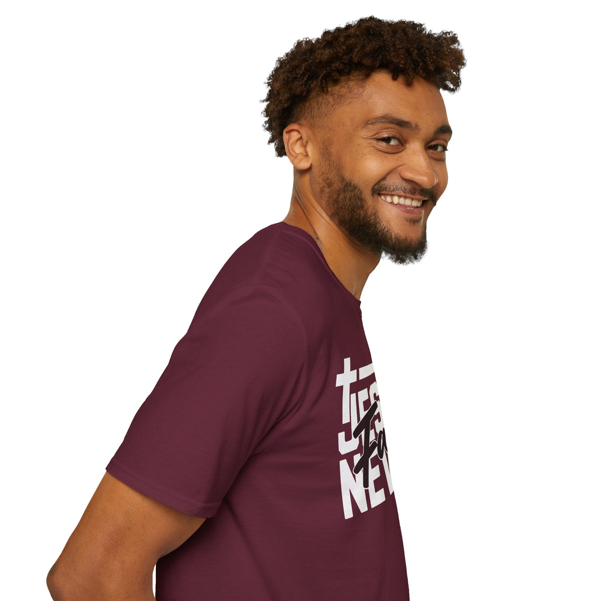 "Jesus Never Fails” Unisex T-Shirt - Broke & Dreamin' T-Shirts