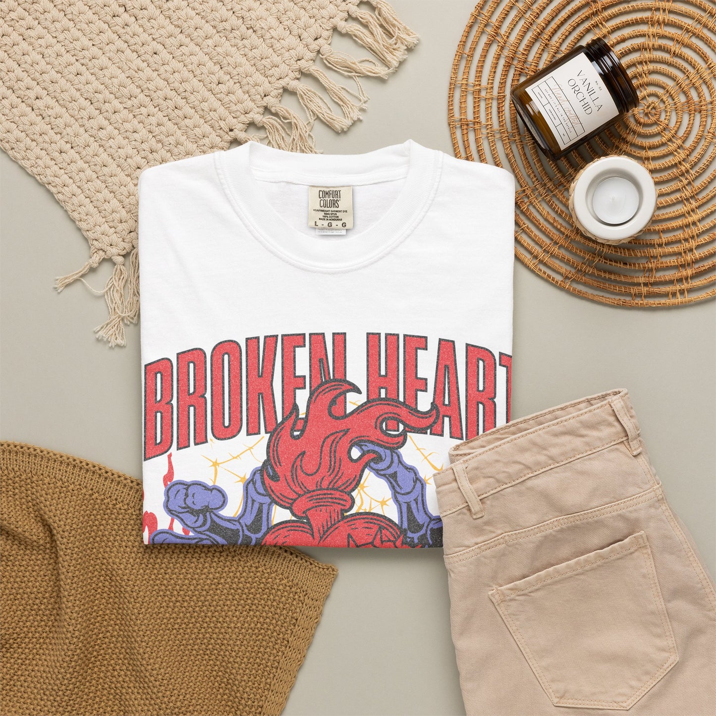 “Broken Heart” Unisex T-Shirt - Broke & Dreamin' T-Shirts
