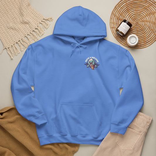 "Frost Bite" Unisex College Hoodie - Broke & Dreamin' Hoodies