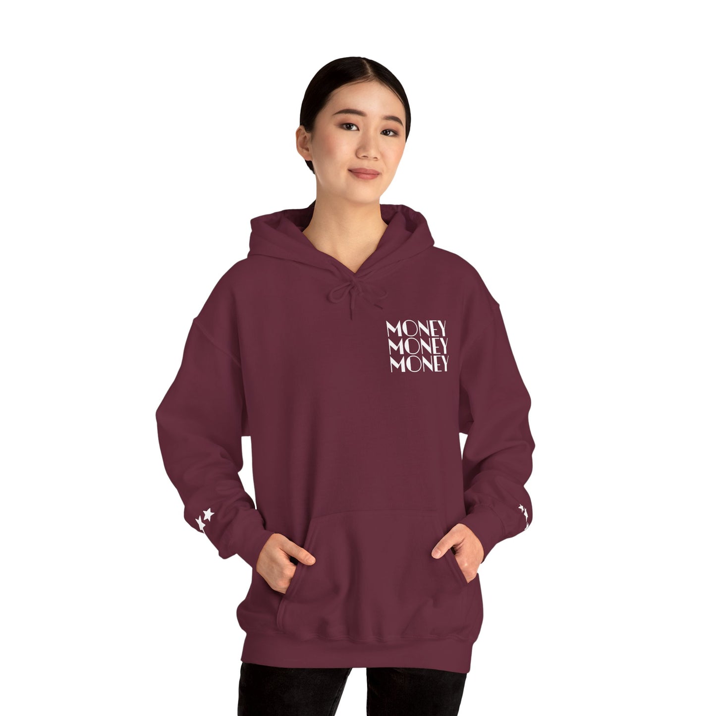 "Money Ain't Everything" Unisex College Hoodie - Broke & Dreamin' Hoodies