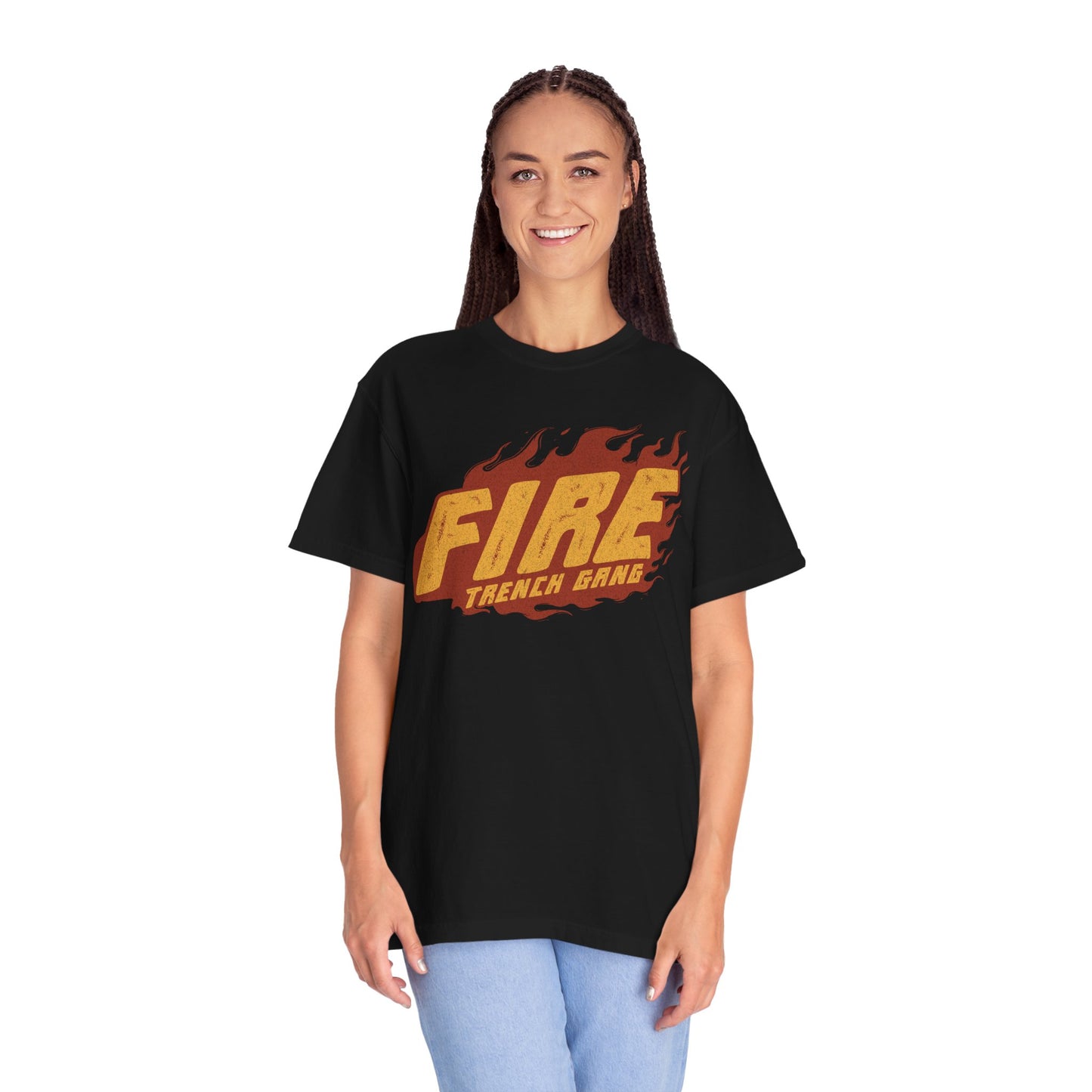 "Trench Gang Fire” Unisex T-Shirt - Broke & Dreamin' T-Shirts