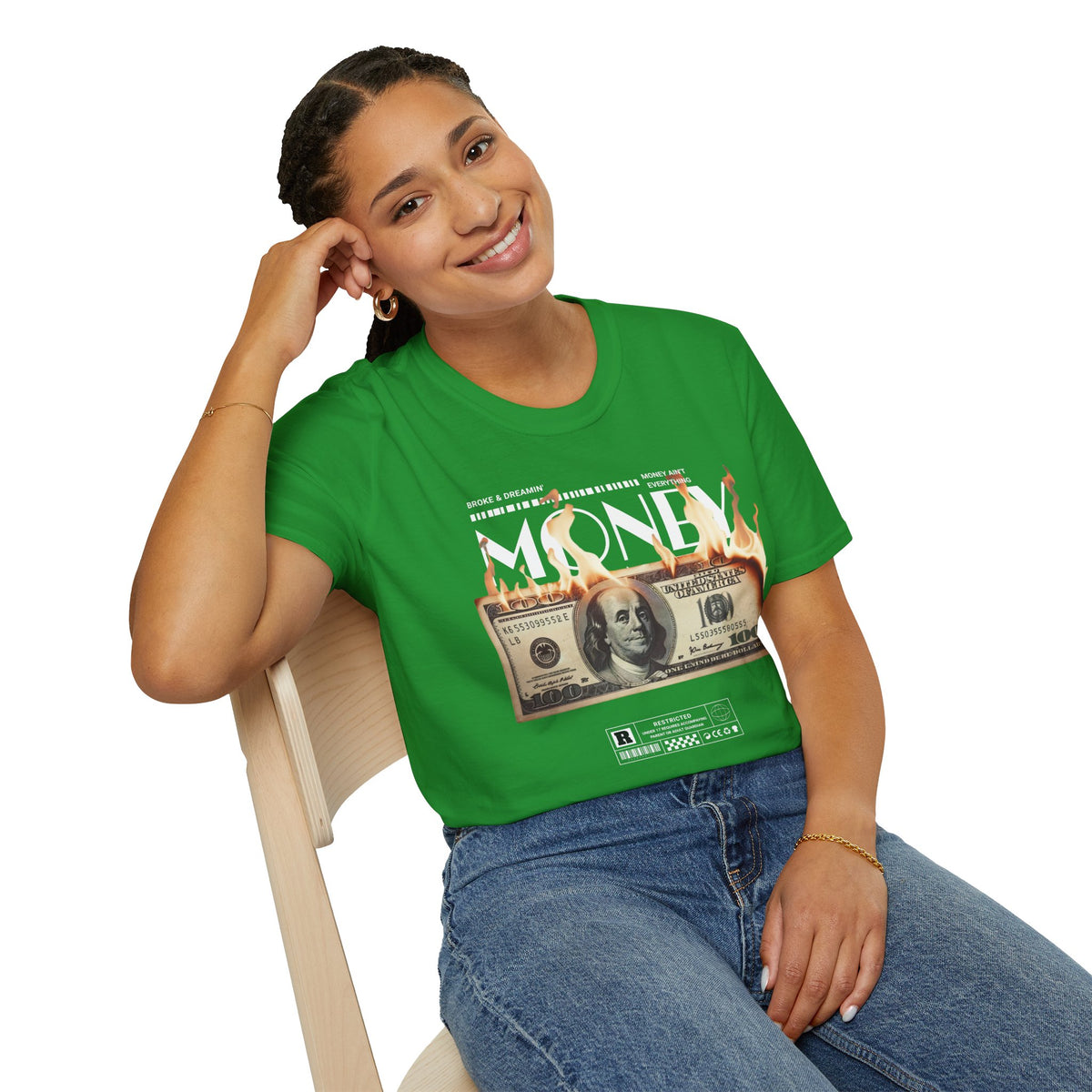 “Money Ain't Everything” Unisex T-Shirt - Broke & Dreamin' T-Shirts