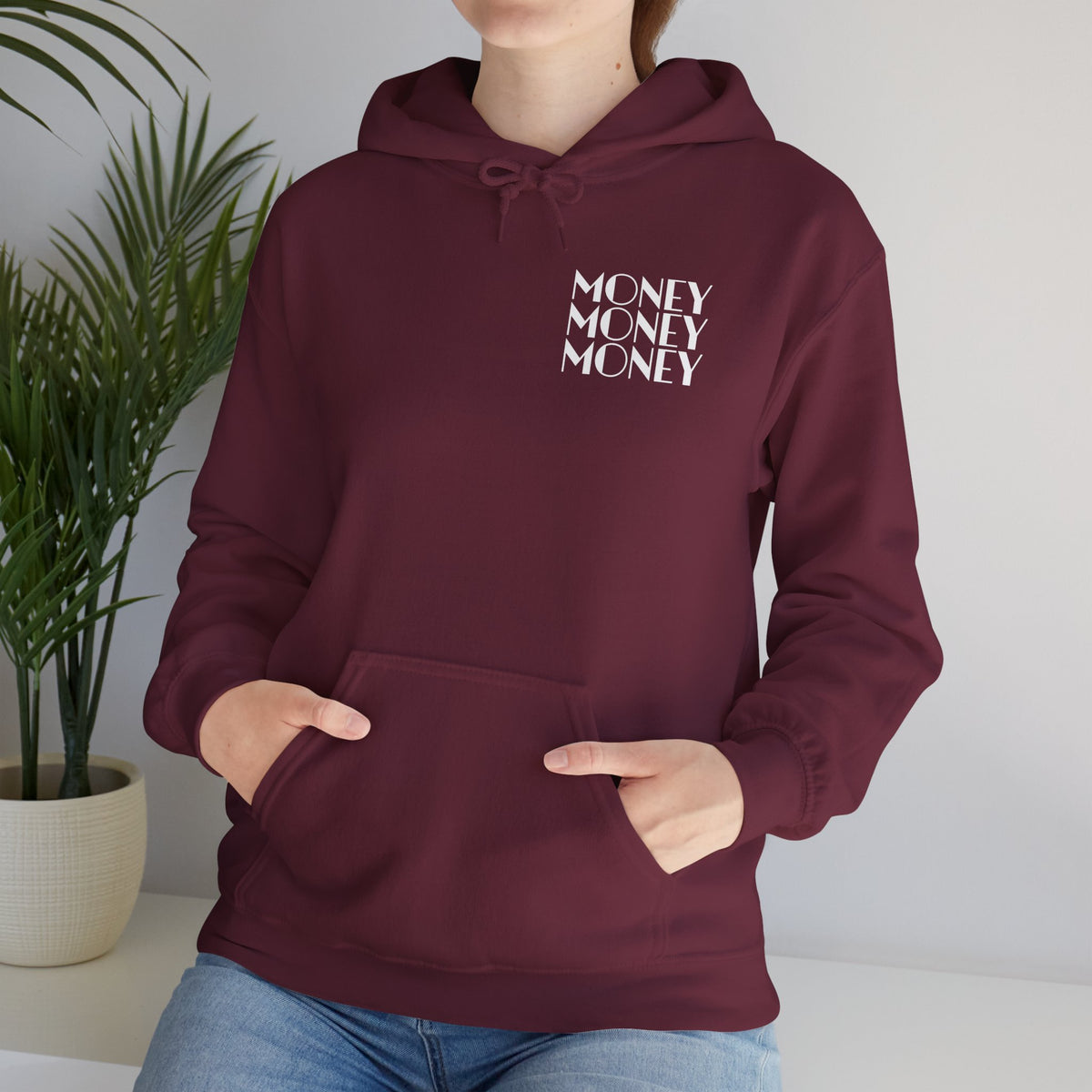 "Money Ain't Everything" Unisex College Hoodie - Broke & Dreamin' Hoodies