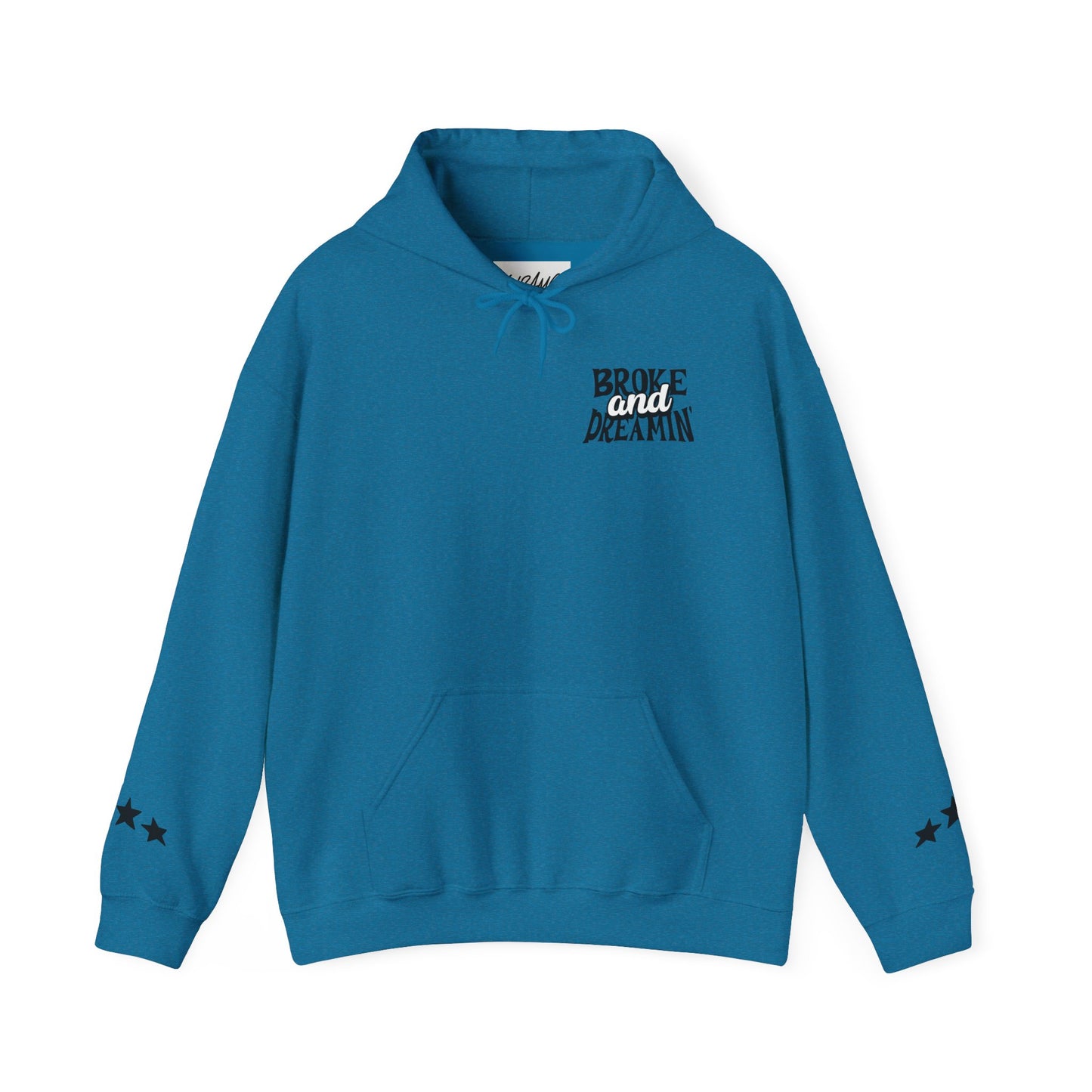 "Jesus x 618AMG" Unisex College Hoodie - Broke & Dreamin' Hoodies