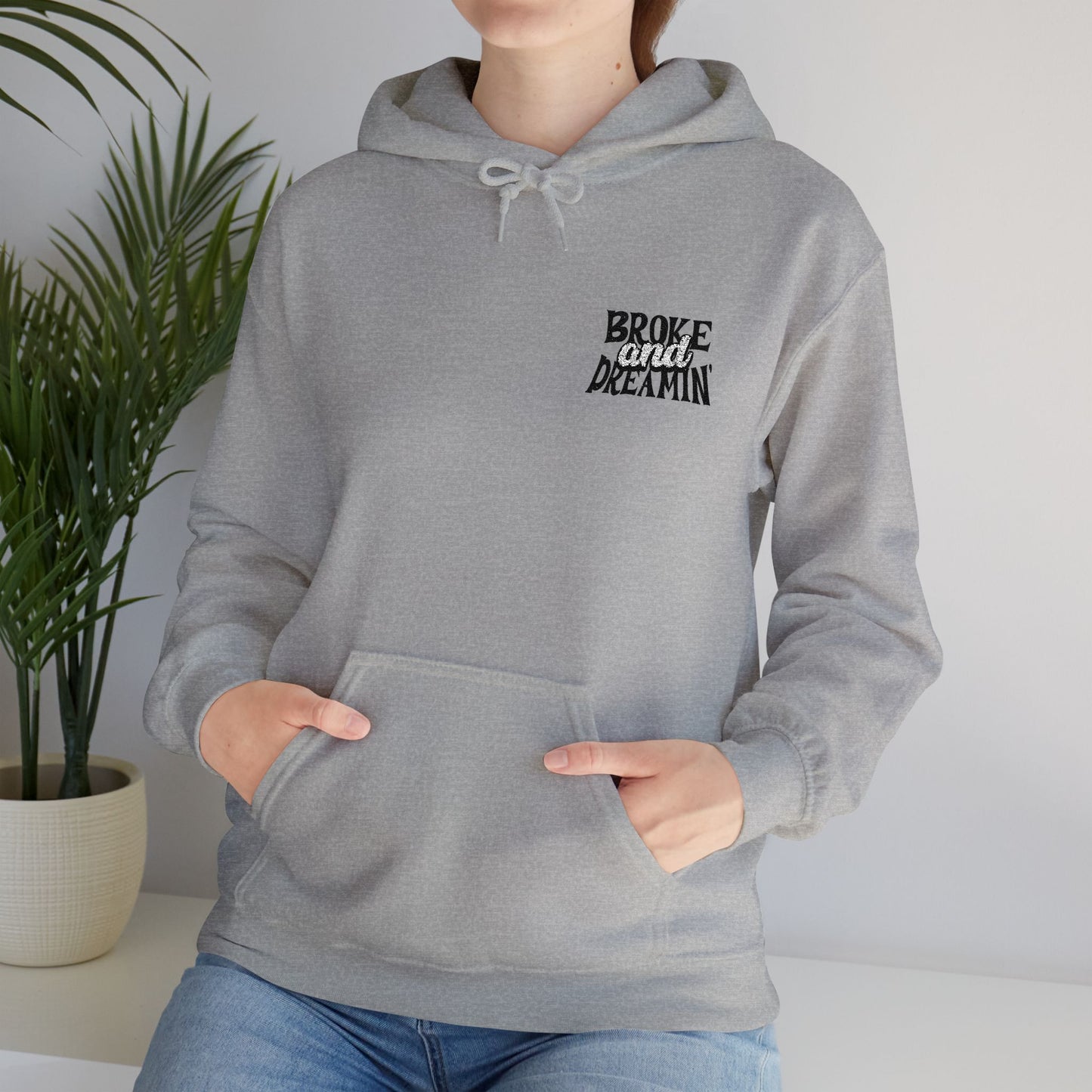 "Broke & Dreaming Logo" Unisex Hoodie - Broke & Dreamin' Hoodies