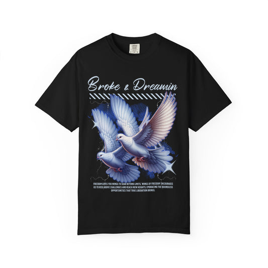 “Doves” Unisex T-Shirt - Broke & Dreamin' T-Shirts