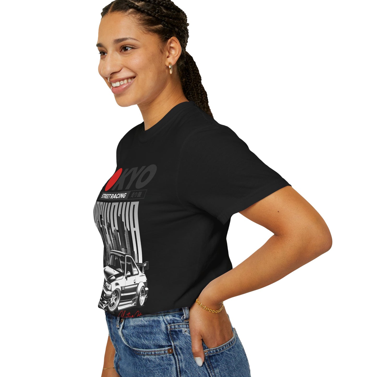 "Tokyo Street Racing” Unisex T-Shirt - Broke & Dreamin' T-Shirts