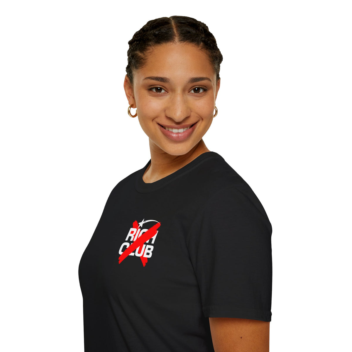 "Rich Club" Red Logo Unisex T-Shirt - Broke & Dreamin' T-Shirts