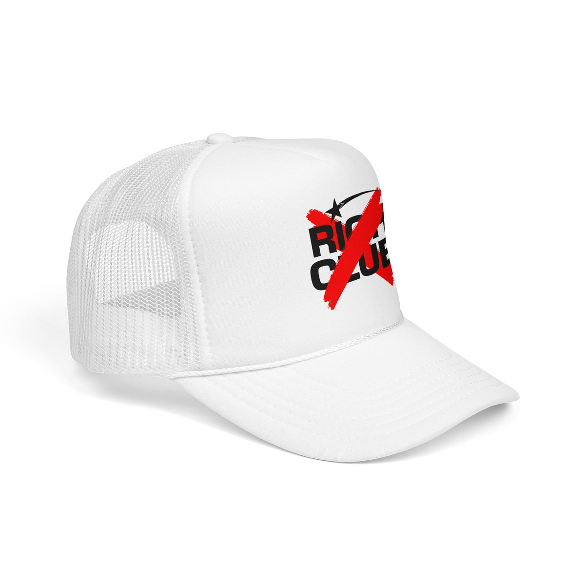 "Rich Club" Red Logo Unisex Foam Trucker Hat - Broke and Dreamin' Hats