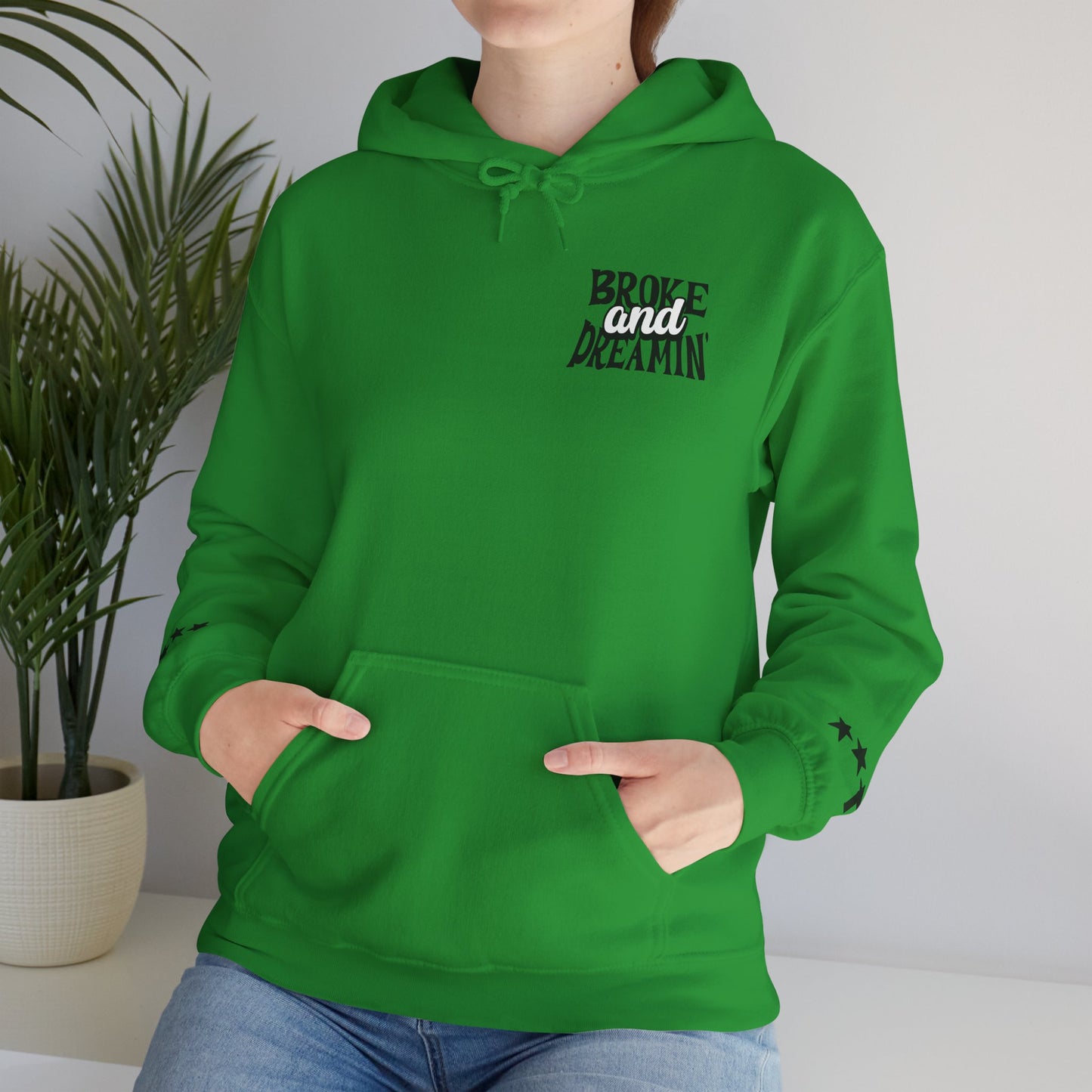 "618AMG x TGM" Unisex College Hoodie - Broke & Dreamin' Hoodies