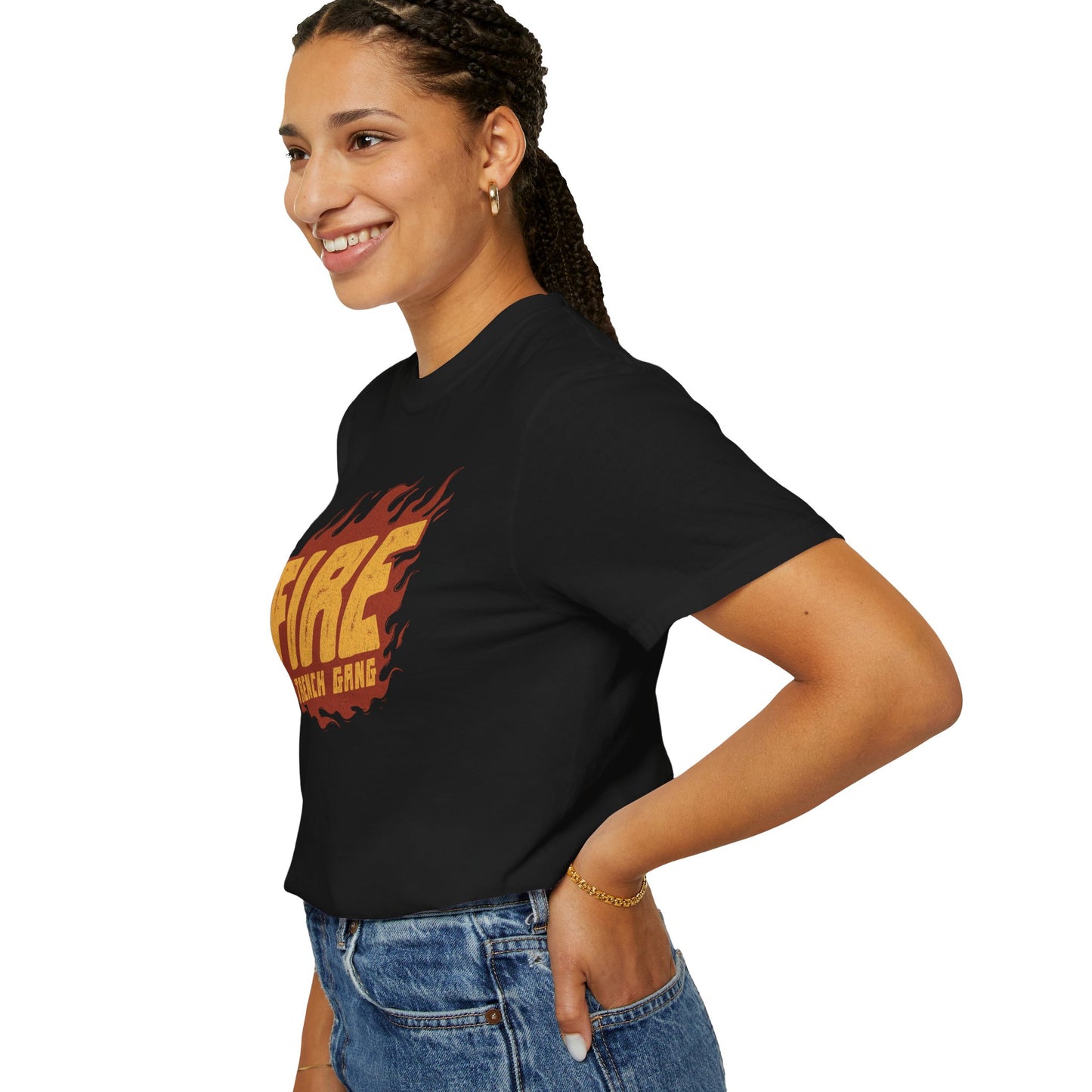 "Trench Gang Fire” Unisex T-Shirt - Broke & Dreamin' T-Shirts