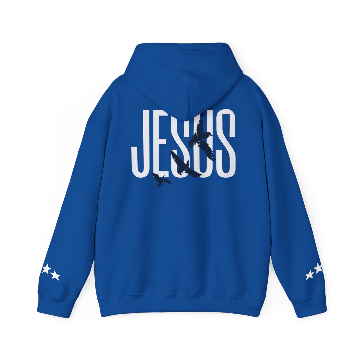"Jesus x 618AMG" Unisex College Hoodie - Broke & Dreamin' Hoodies