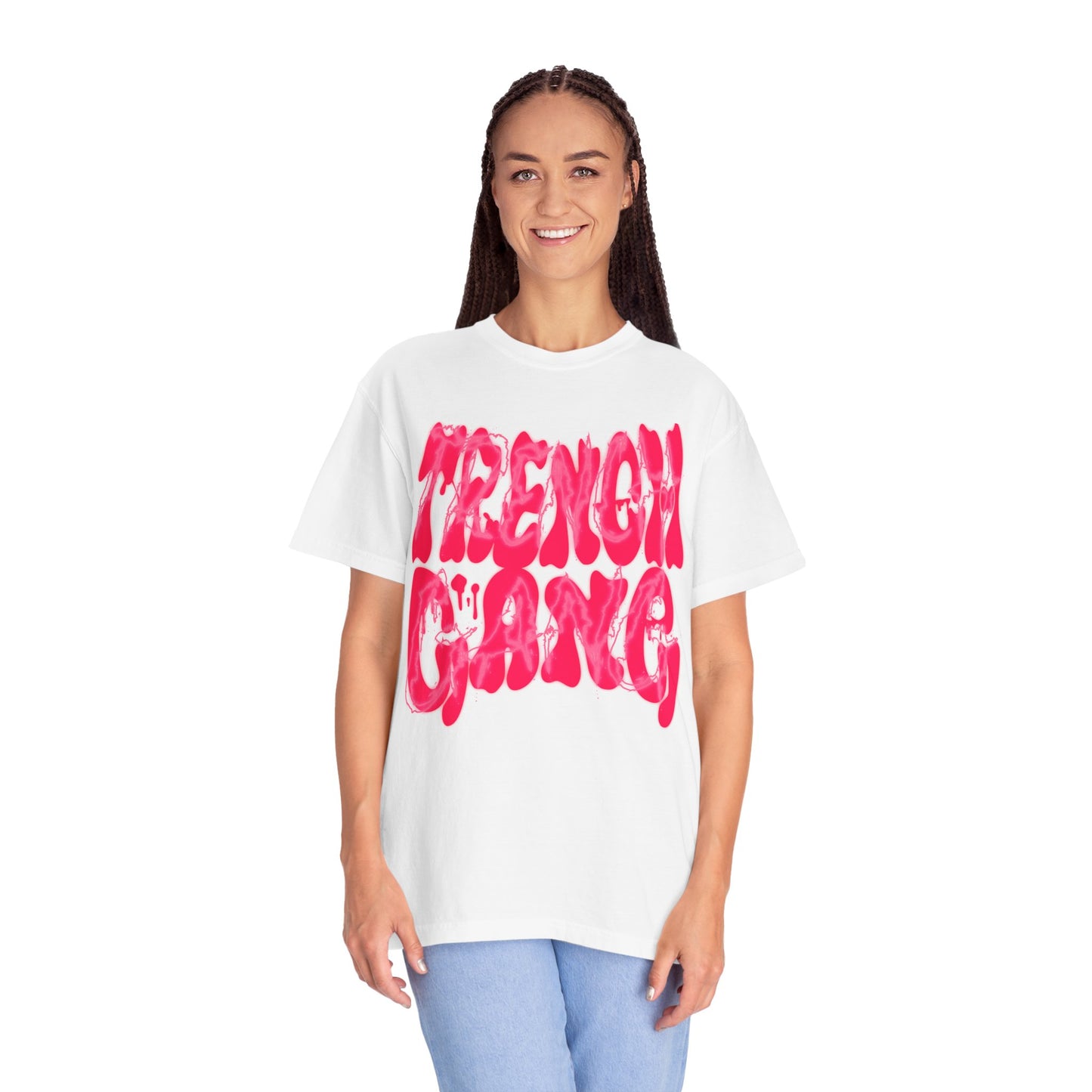 “Trench Gang Pink” Unisex T-Shirt - Broke & Dreamin' T-Shirts
