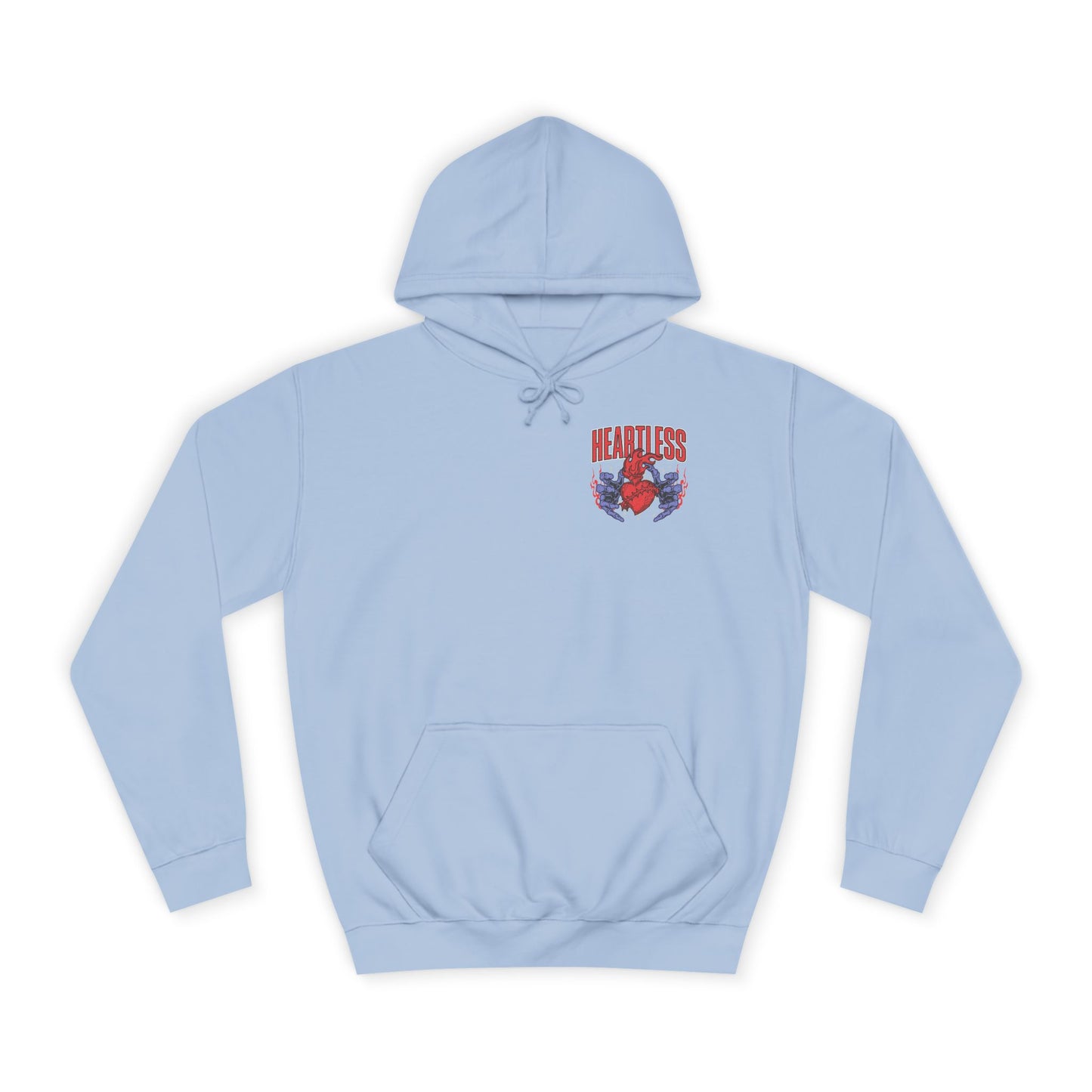 "Heartless" Unisex College Hoodie - Broke & Dreamin' Hoodies