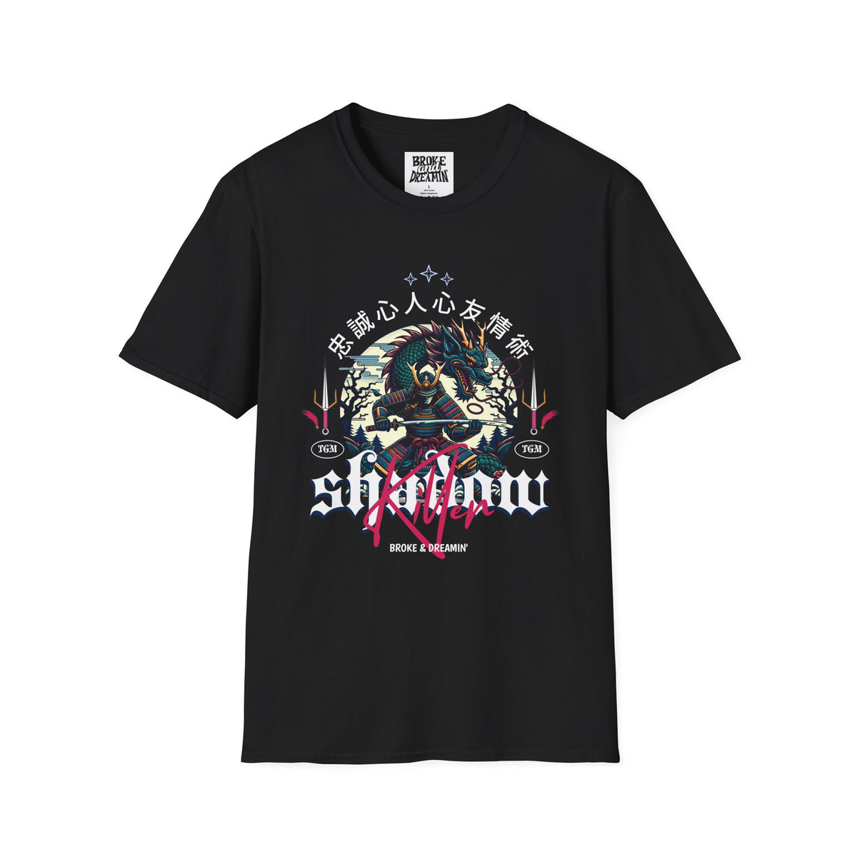 "Shadow Killer” Unisex T-Shirt - Broke & Dreamin' T-Shirts