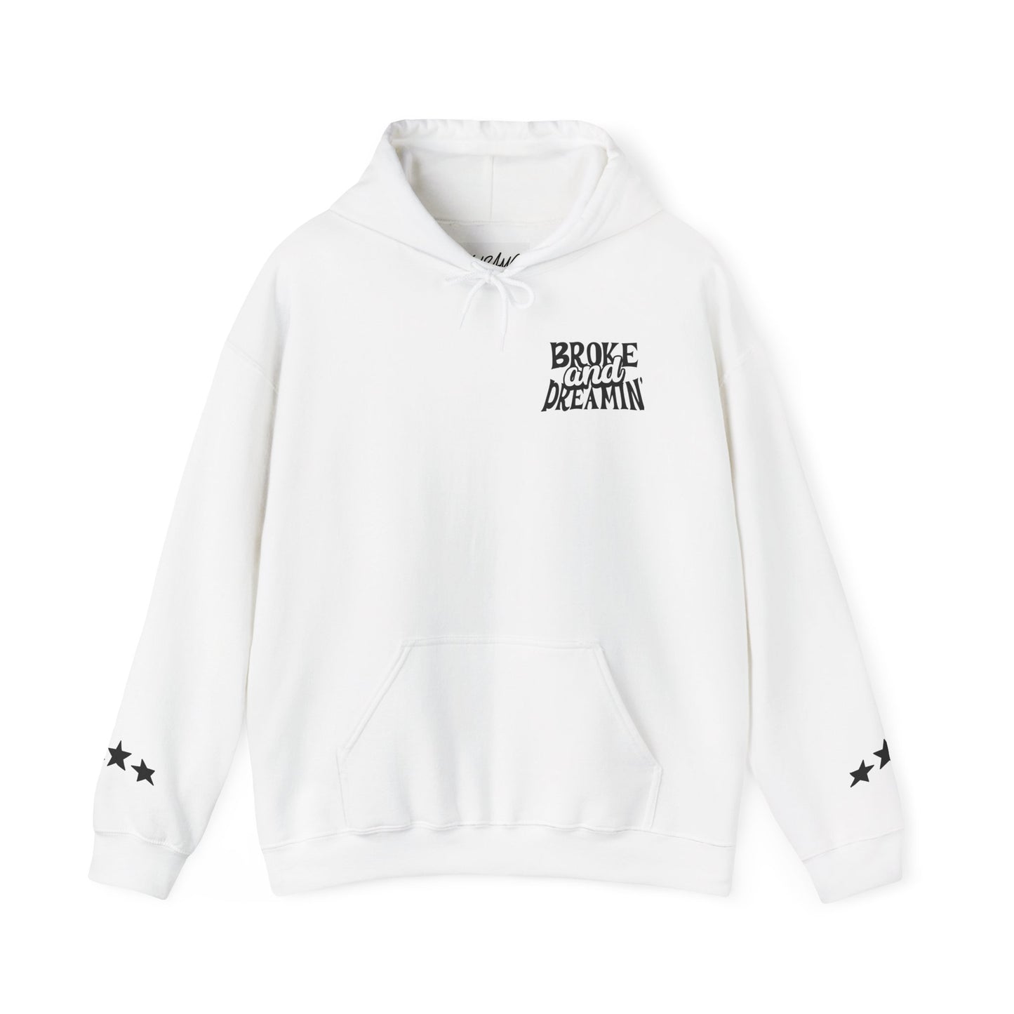 "618AMG x TGM" Unisex College Hoodie - Broke & Dreamin' Hoodies