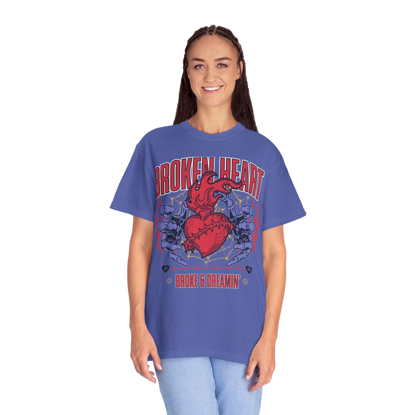 “Broken Heart” Unisex T-Shirt - Broke & Dreamin' T-Shirts