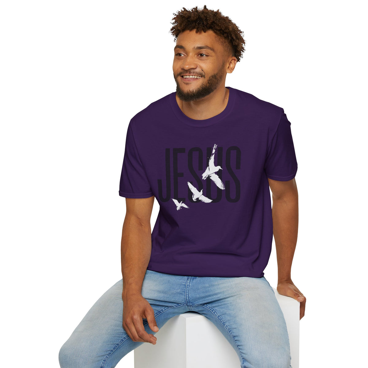 "Jesus Logo” Unisex T-Shirt - Broke & Dreamin' T-Shirts