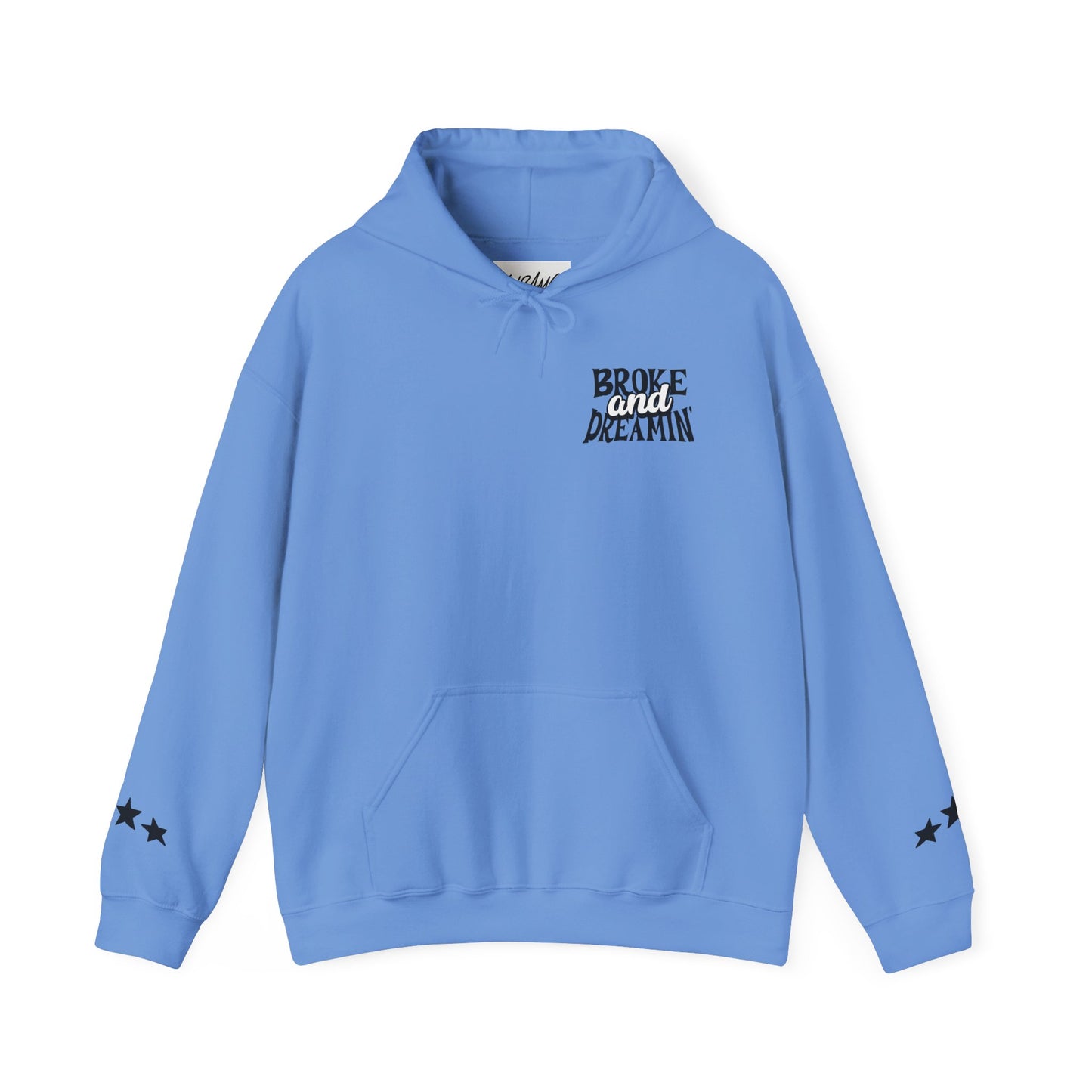 "Jesus x 618AMG" Unisex College Hoodie - Broke & Dreamin' Hoodies