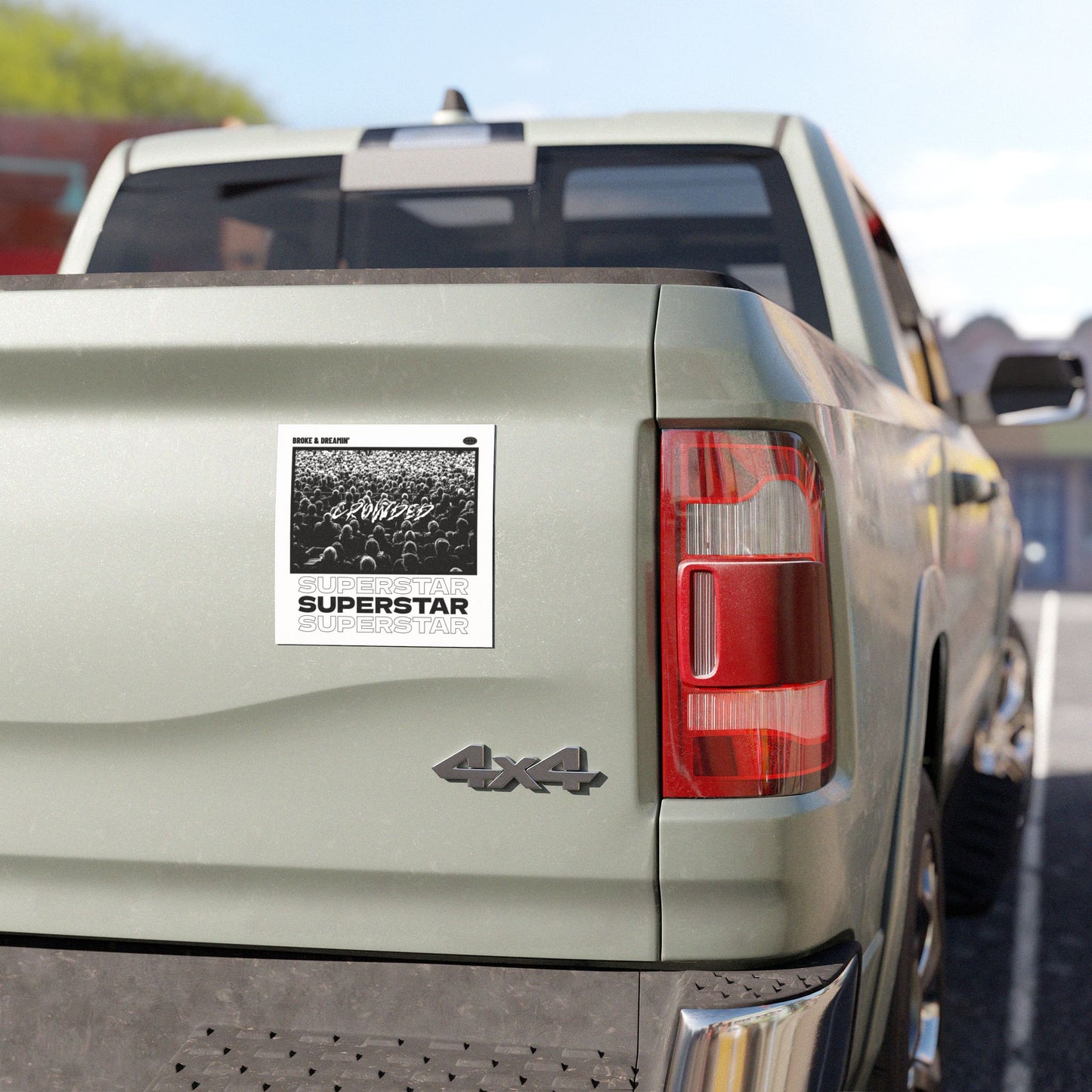 "Superstar” Car Magnet - Broke & Dreamin' Magnets