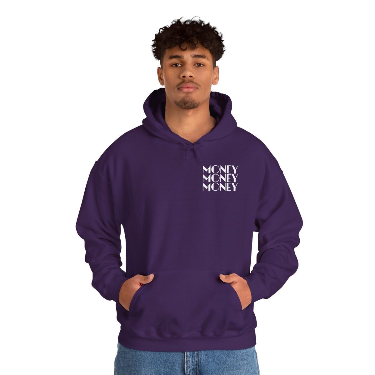 "Money Ain't Everything" Unisex College Hoodie - Broke & Dreamin' Hoodies