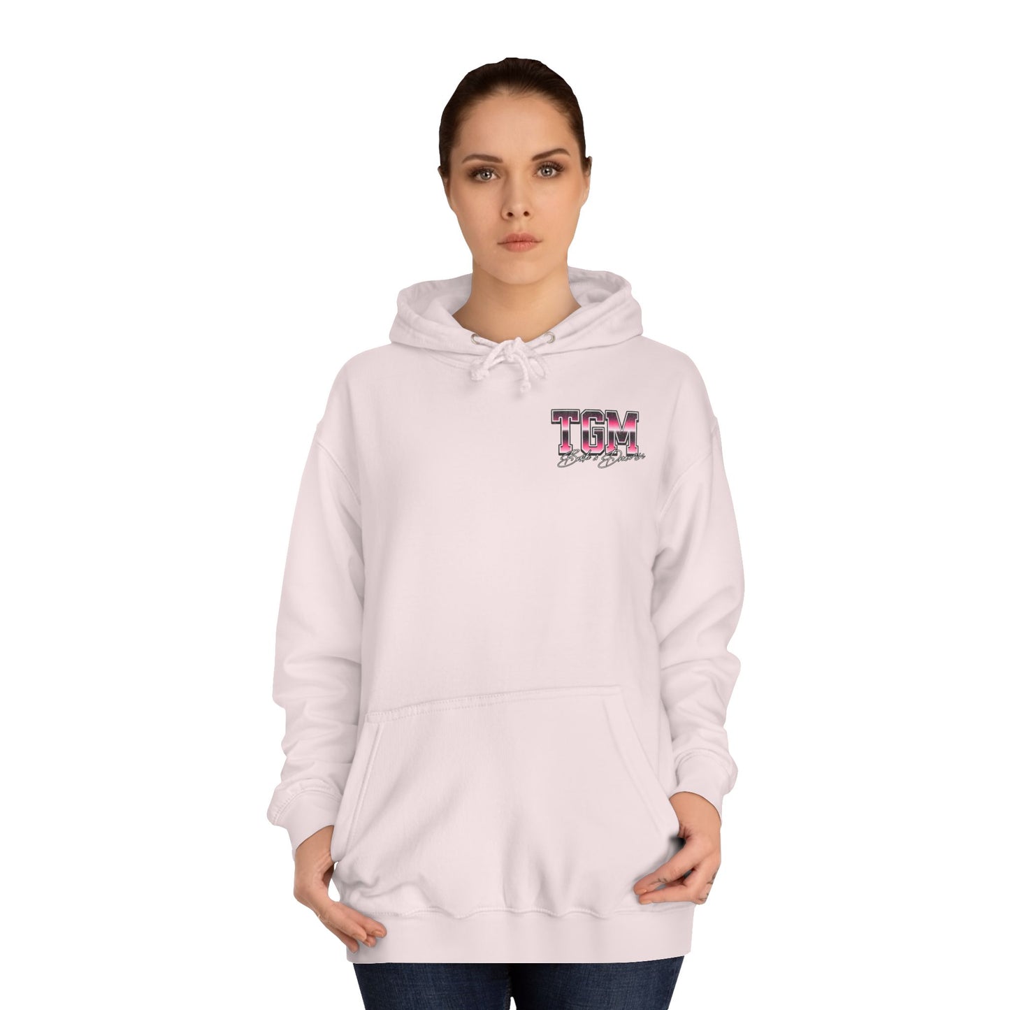 "TGM Vice City" Unisex College Hoodie - Broke & Dreamin' Hoodies