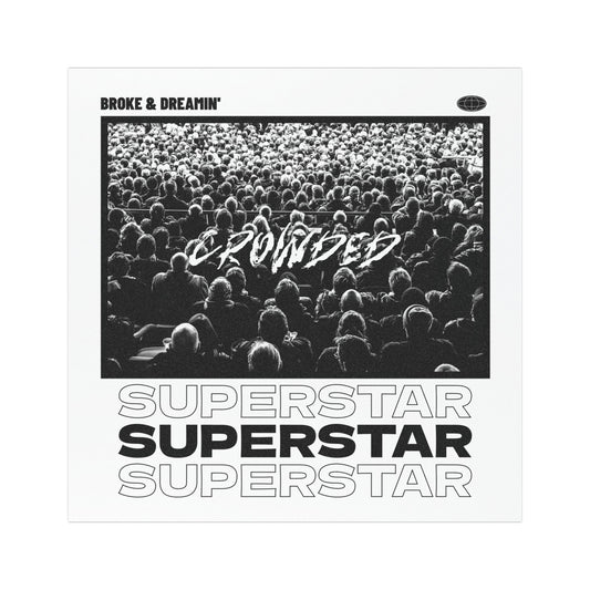 "Superstar” Car Magnet - Broke & Dreamin' Magnets