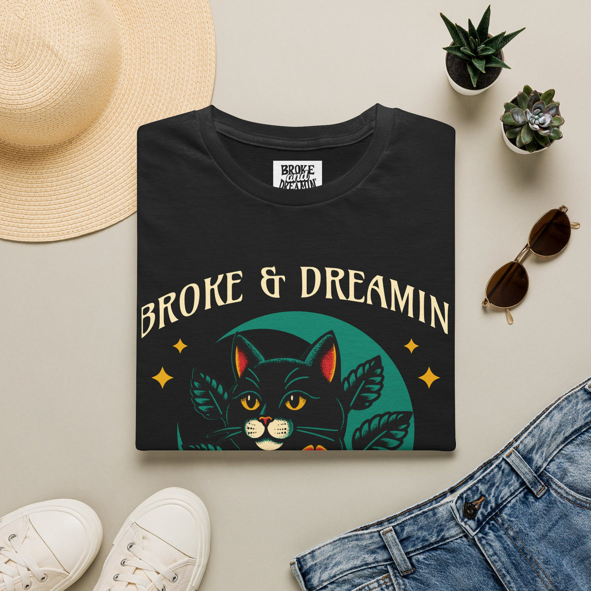 "Living Traditional” Unisex T-Shirt - Broke & Dreamin' T-Shirts