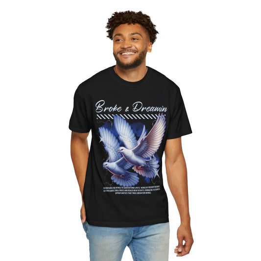 “Doves” Unisex T-Shirt - Broke & Dreamin' T-Shirts